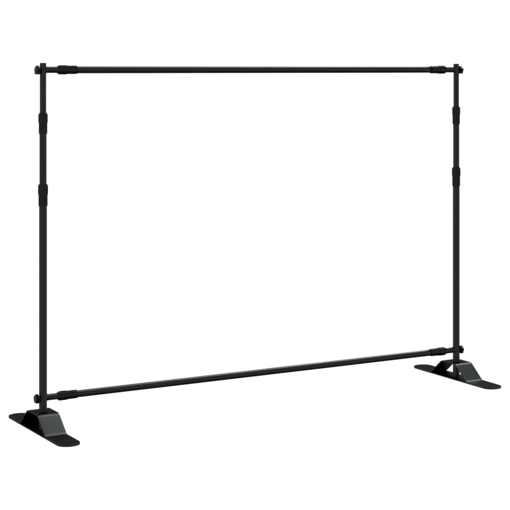 Stalak za pozadinu crni 305 x 243 cm čelični