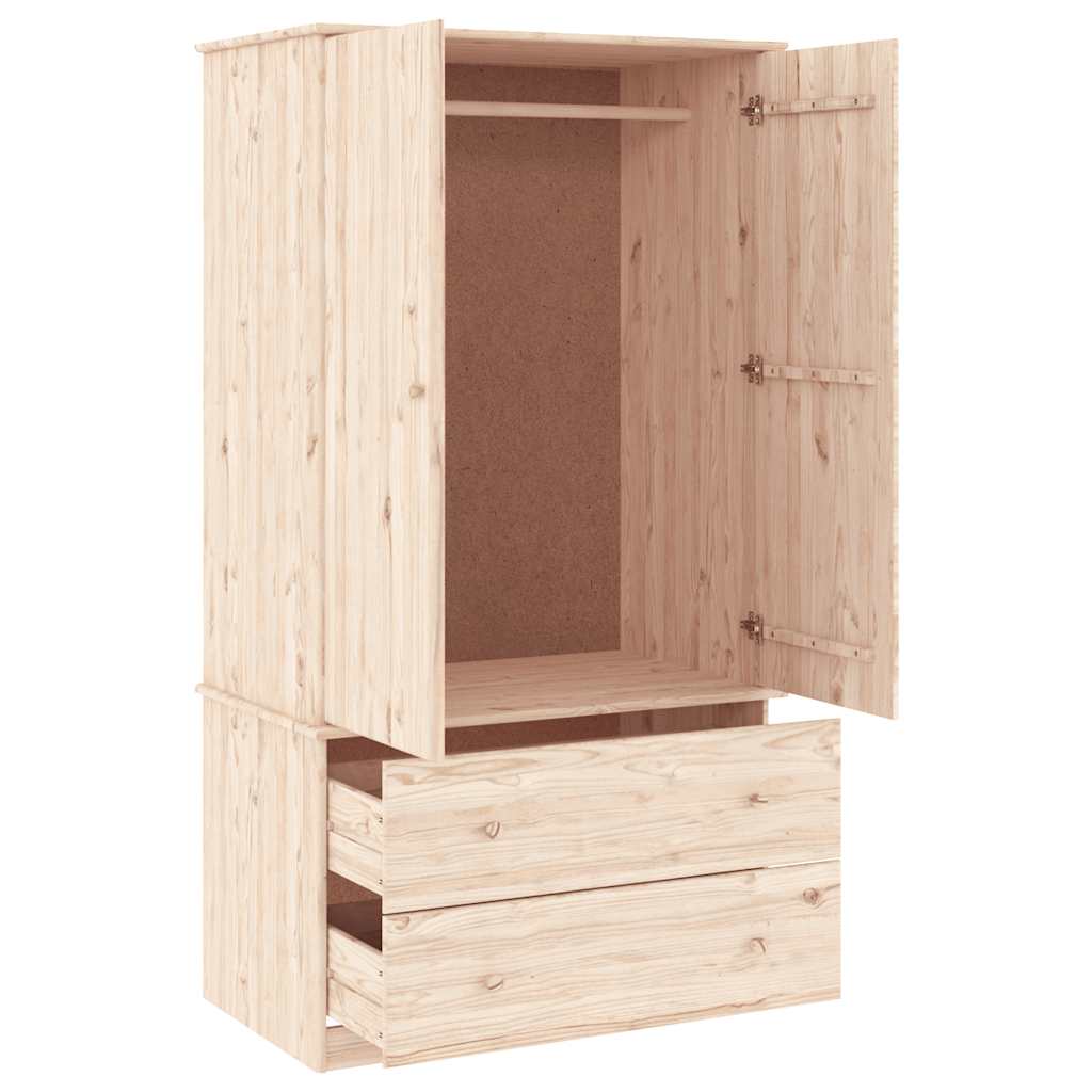Ormar ALTA 90 x 55 x 170 cm od masivne borovine