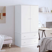 Ormar ALTA bijeli 90 x 55 x 170 cm od masivne borovine