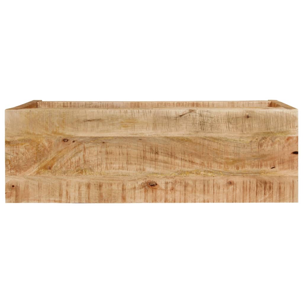 Konzolni stol s 2 ladice 110 x 35 x 75 cm masivno drvo manga