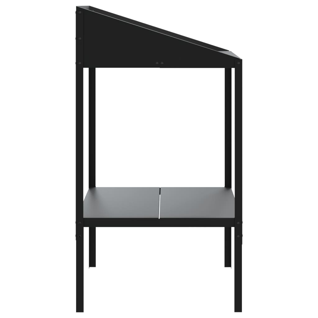 Stalak za biljke antracit 56,5 x 54,5 x 100 cm pocinčani čelik