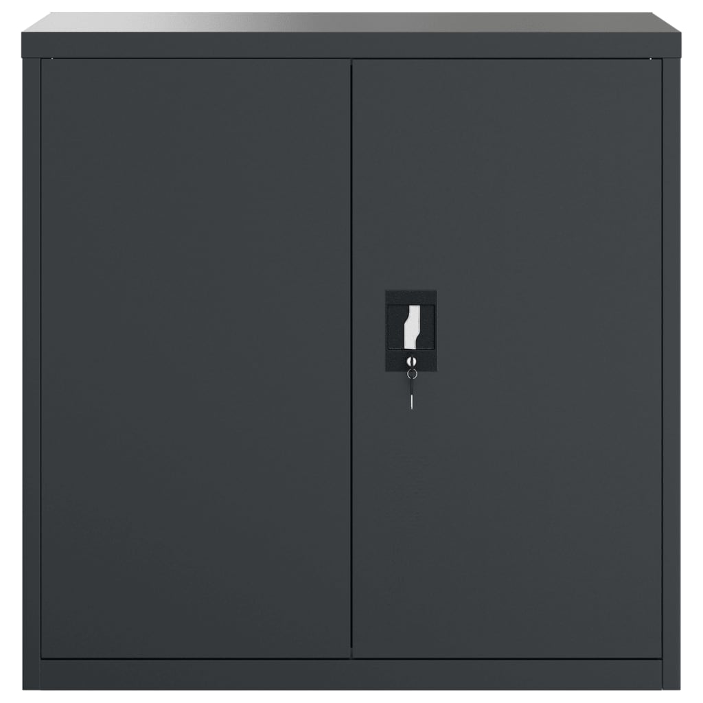 Ormarić za spise antracit 90 x 40 x 90 cm čelični