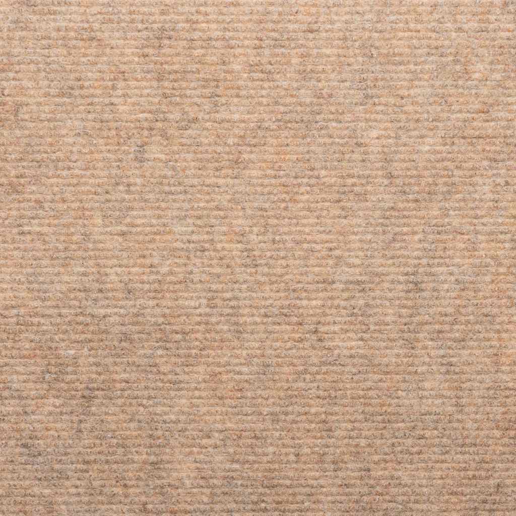 Samoljepljivi otirači za stepenice 10 kom bež 65x22,5x3,5 cm