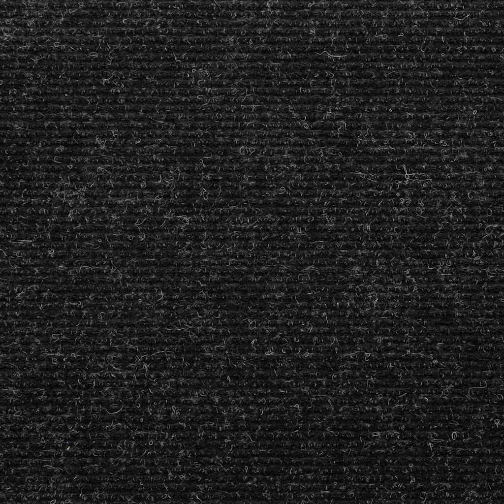 Samoljepljivi otirači za stepenice 10 kom antracit 56x17x3 cm