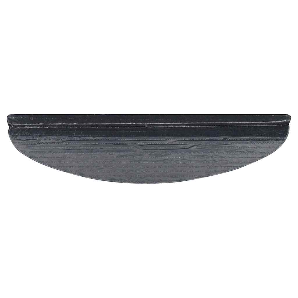 Samoljepljivi otirači za stepenice 10 kom sivi 56 x 17 x 3 cm