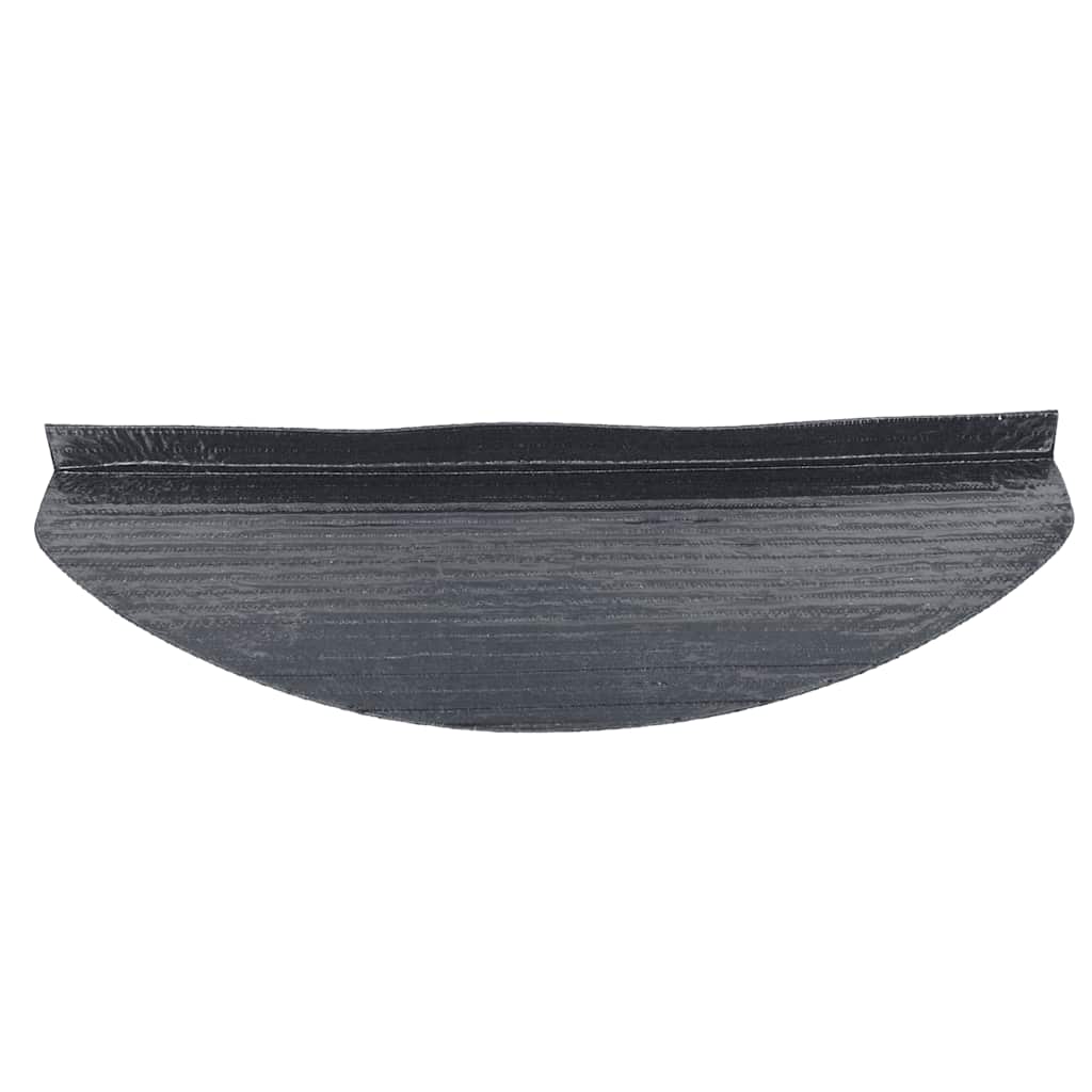 Samoljepljivi otirači za stepenice 10 kom sivi 65x22,5x3,5 cm