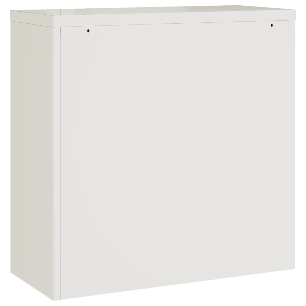 Ormarić za spise bijeli 90x40x130 cm čelični
