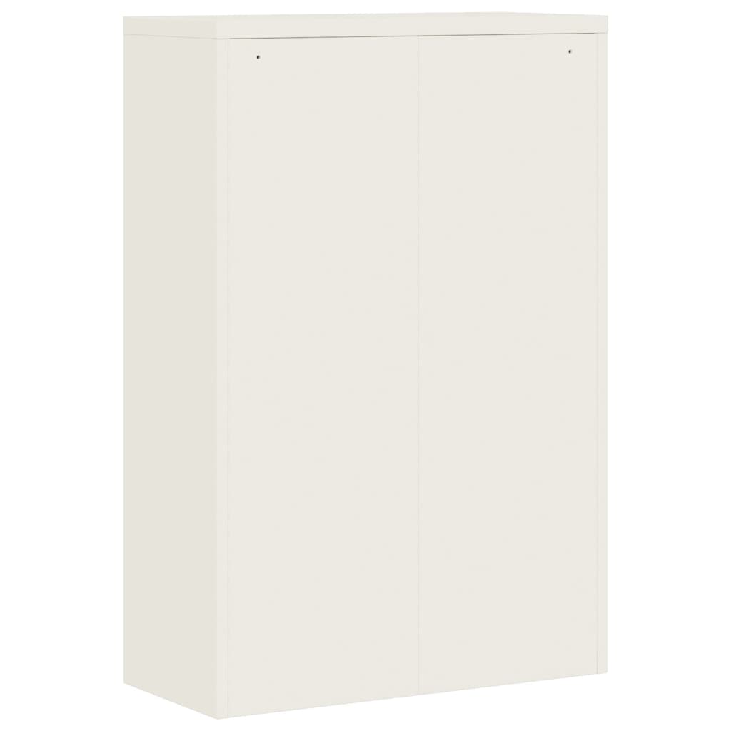 Ormarić za spise bijeli 90 x 40 x 180 cm čelični