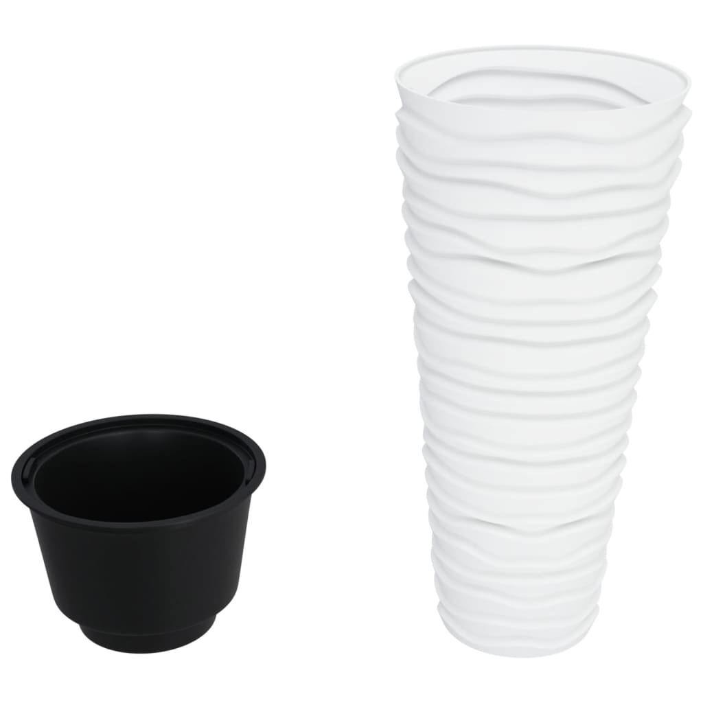 žardinjera s uklonjivom unutarnjom bijelom 18/45 L PP