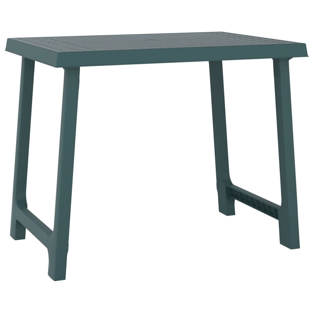 Stol za kampiranje zeleni 79 x 56 x 64 cm PP izgled drva