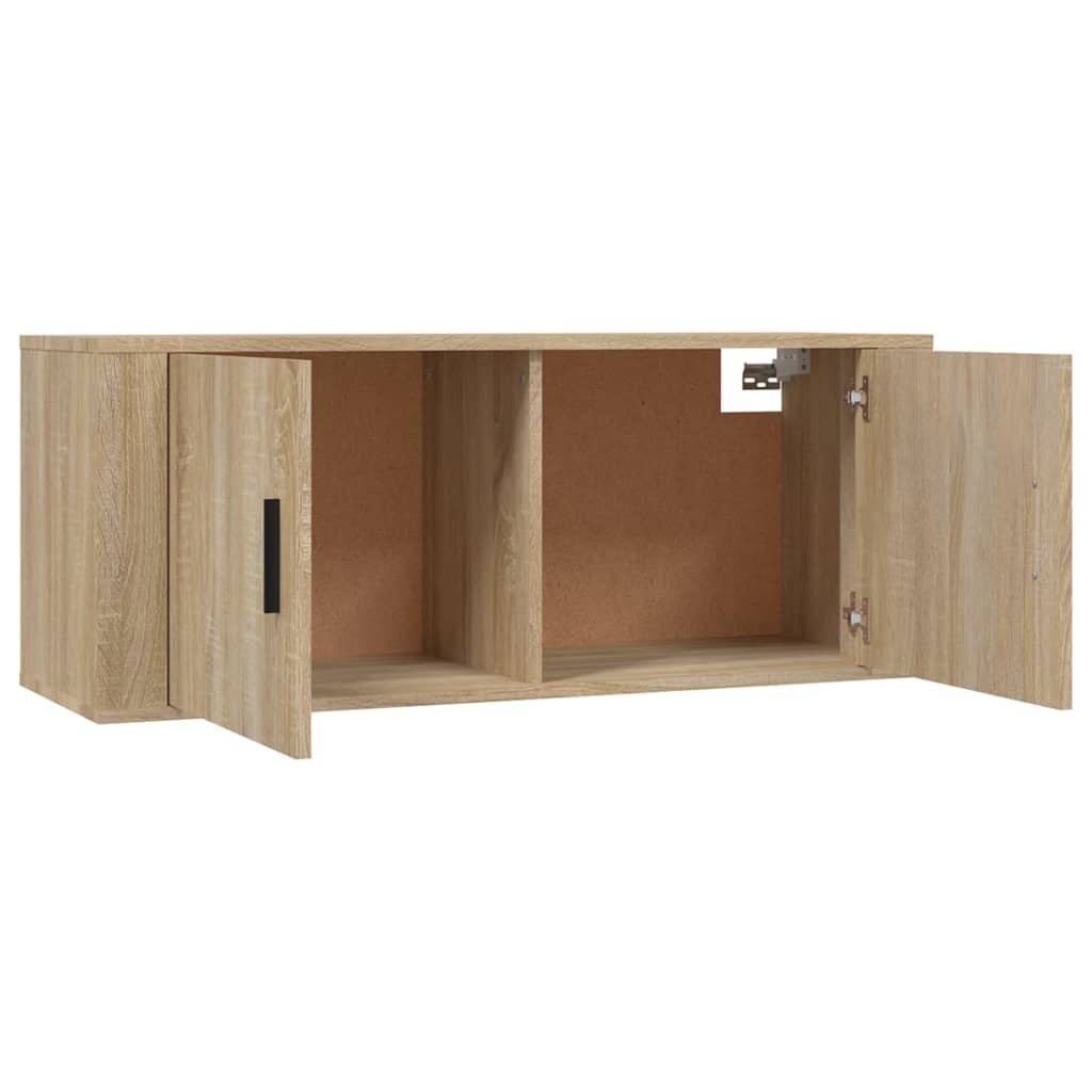 Zidni TV ormarići 2 kom boja hrasta sonome 100x34,5x40 cm