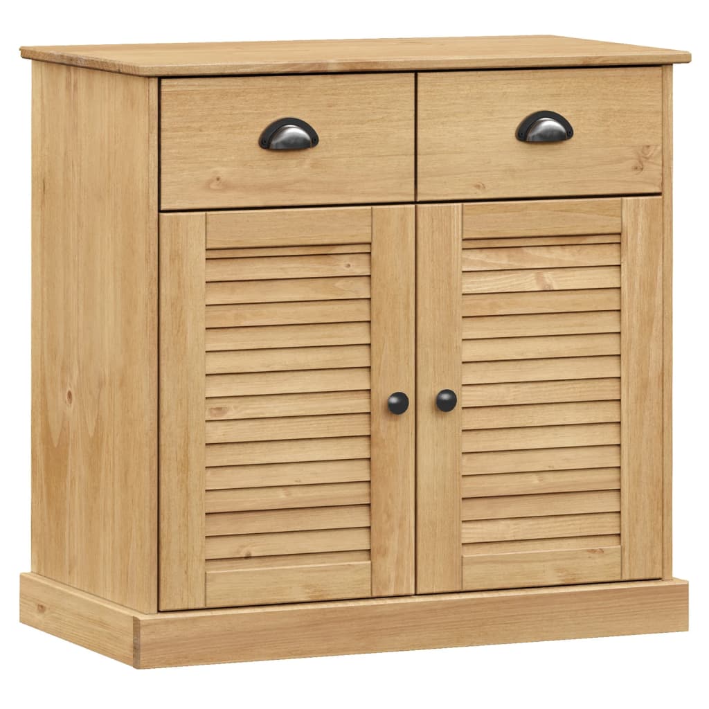 Visoka komoda VIGO 78 x 40 x 175 cm od masivne borovine