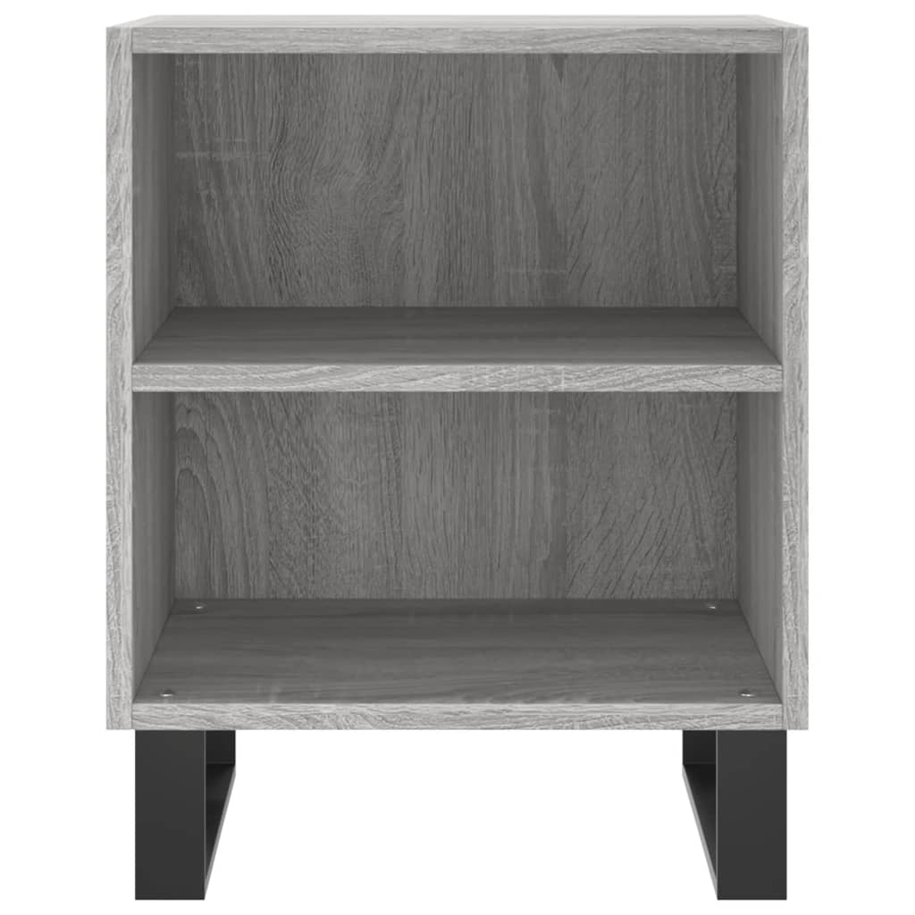Noćni ormarići 2 kom boja hrasta 40x30x50 cm konstruirano drvo
