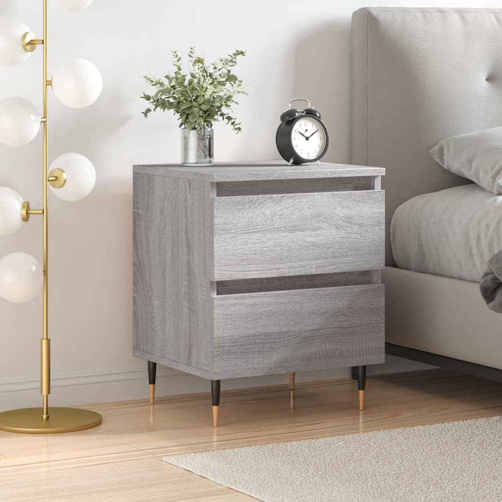 Noćni ormarić boja hrasta sonome 40x35x50 cm konstruirano drvo