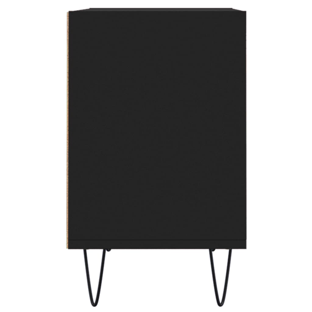 TV ormarić crni 69,5 x 30 x 50 cm od konstruiranog drva