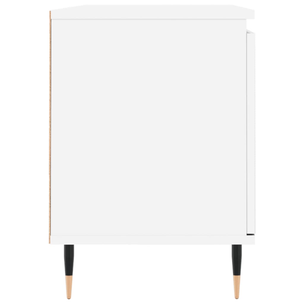 TV ormarić bijeli 104 x 35 x 50 cm od konstruiranog drva