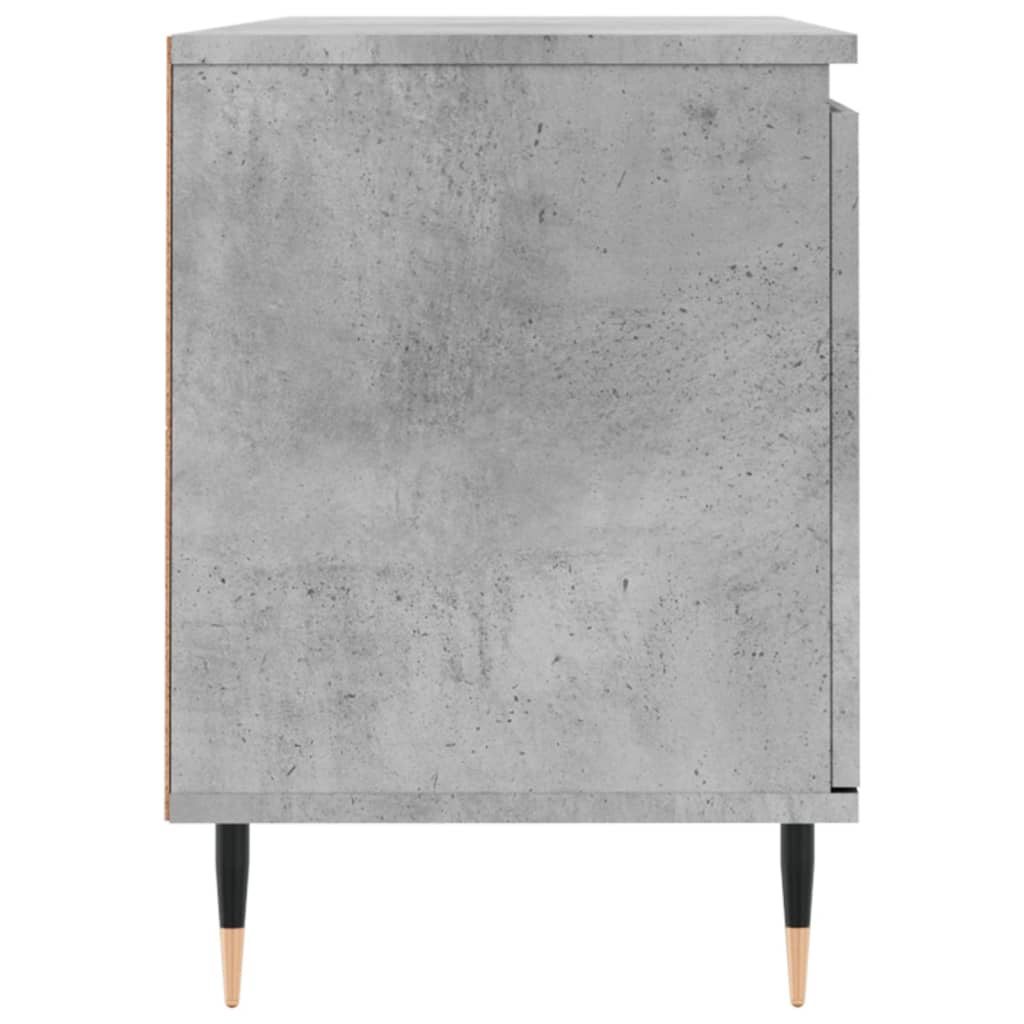 TV ormarić siva boja betona 104x35x50 cm od konstruiranog drva