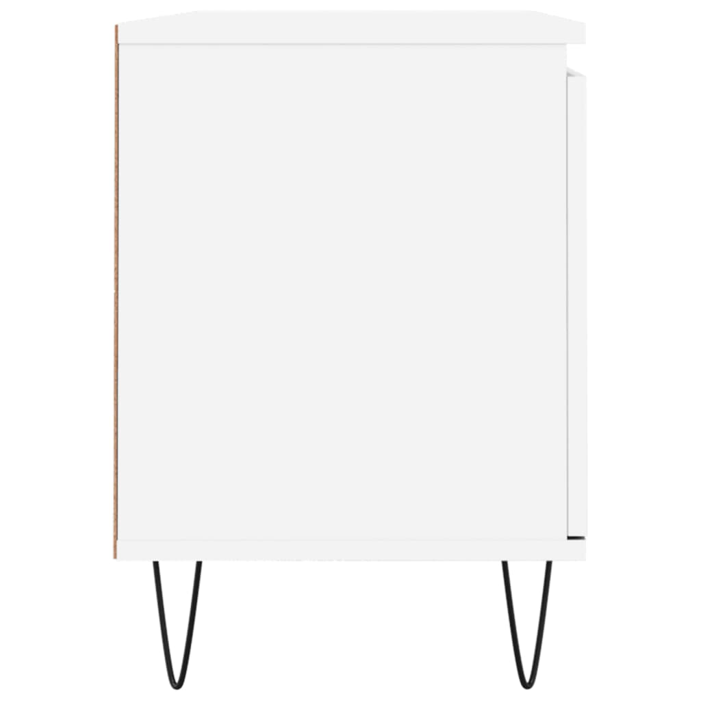 TV ormarić bijeli 104 x 35 x 50 cm od konstruiranog drva