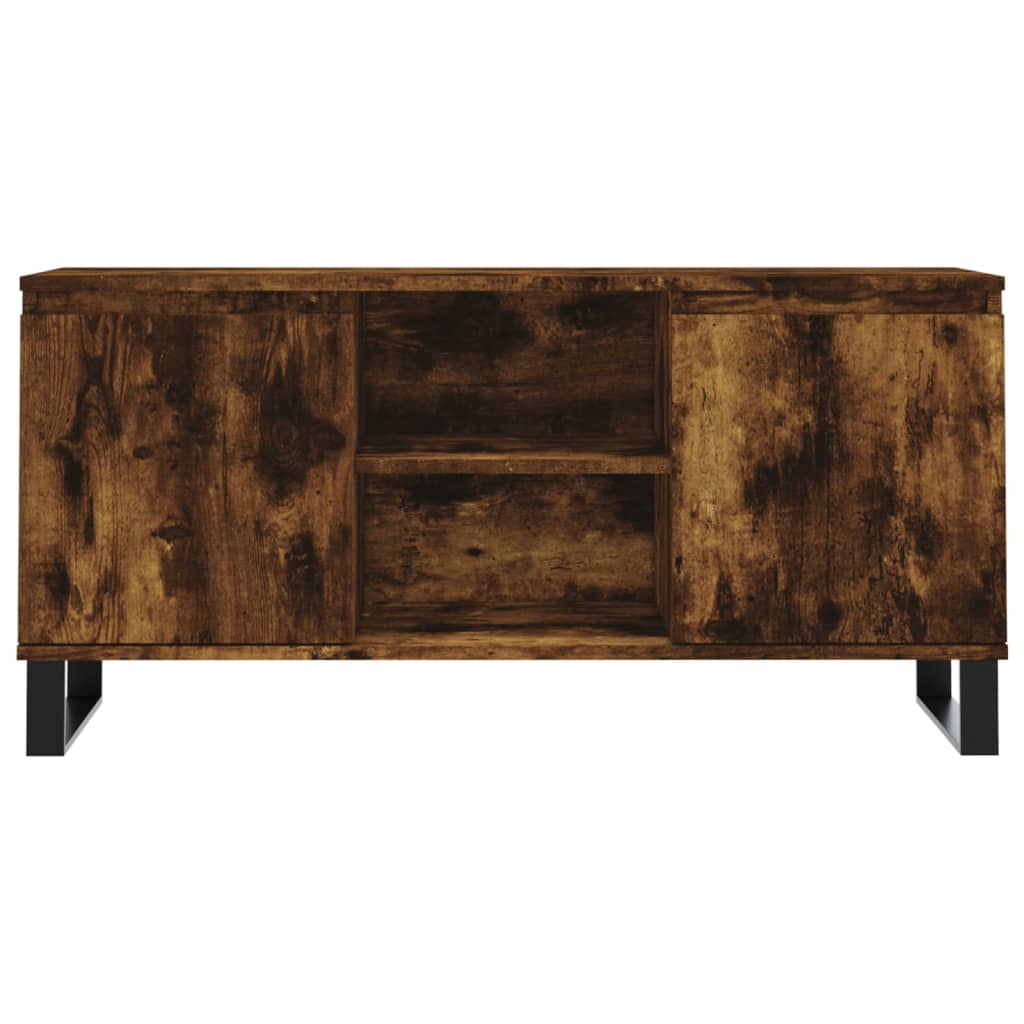 TV ormarić boja dimljenog hrasta 104x35x50 cm konstruirano drvo
