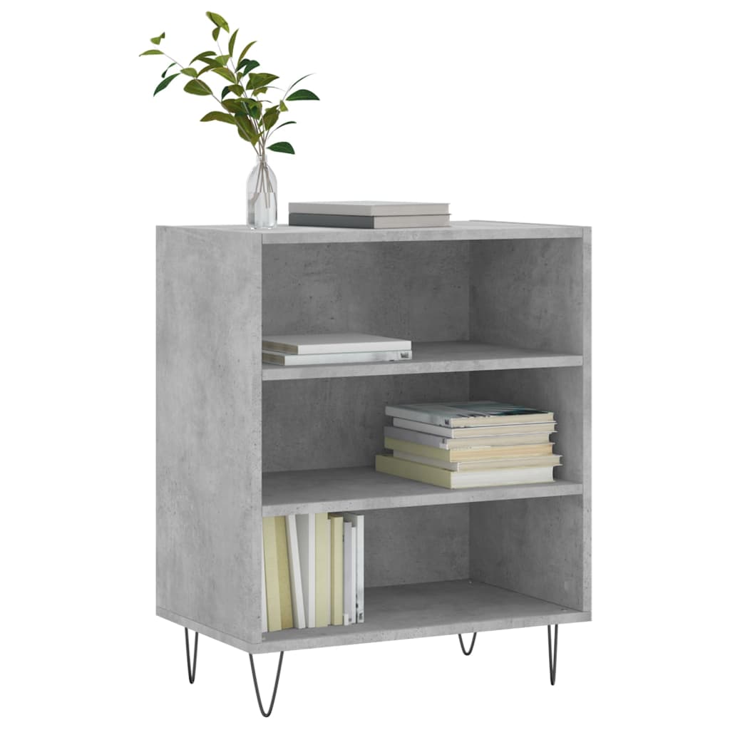 Komoda siva boja betona 57 x 35 x 70 cm od konstruiranog drva