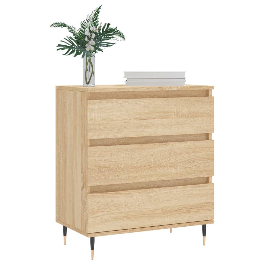 Komoda boja hrasta sonome 60 x 35 x 70 cm od konstruiranog drva
