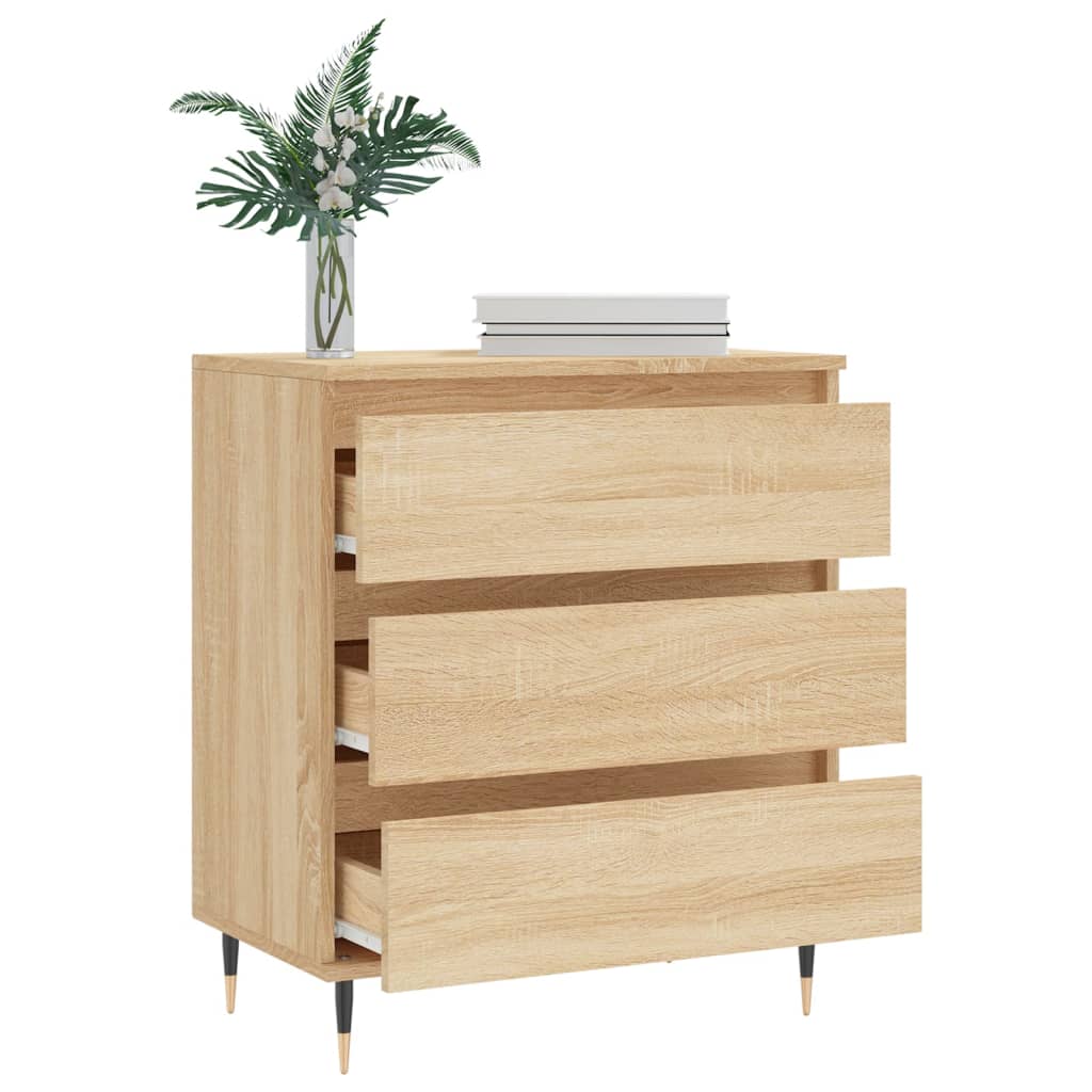 Komoda boja hrasta sonome 60 x 35 x 70 cm od konstruiranog drva