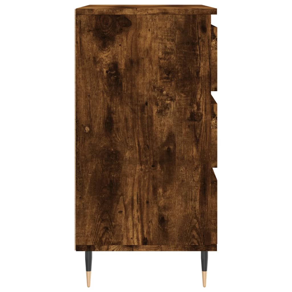 Komoda boja dimljenog hrasta 60 x 35 x 70 cm konstruirano drvo