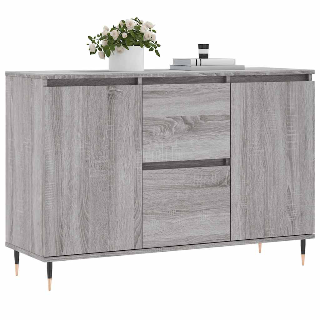 Komoda boja hrasta sonome 101,5x35x70 cm konstruirano drvo