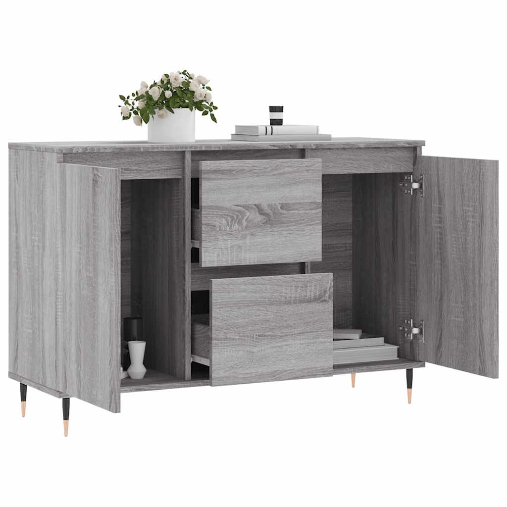 Komoda boja hrasta sonome 101,5x35x70 cm konstruirano drvo