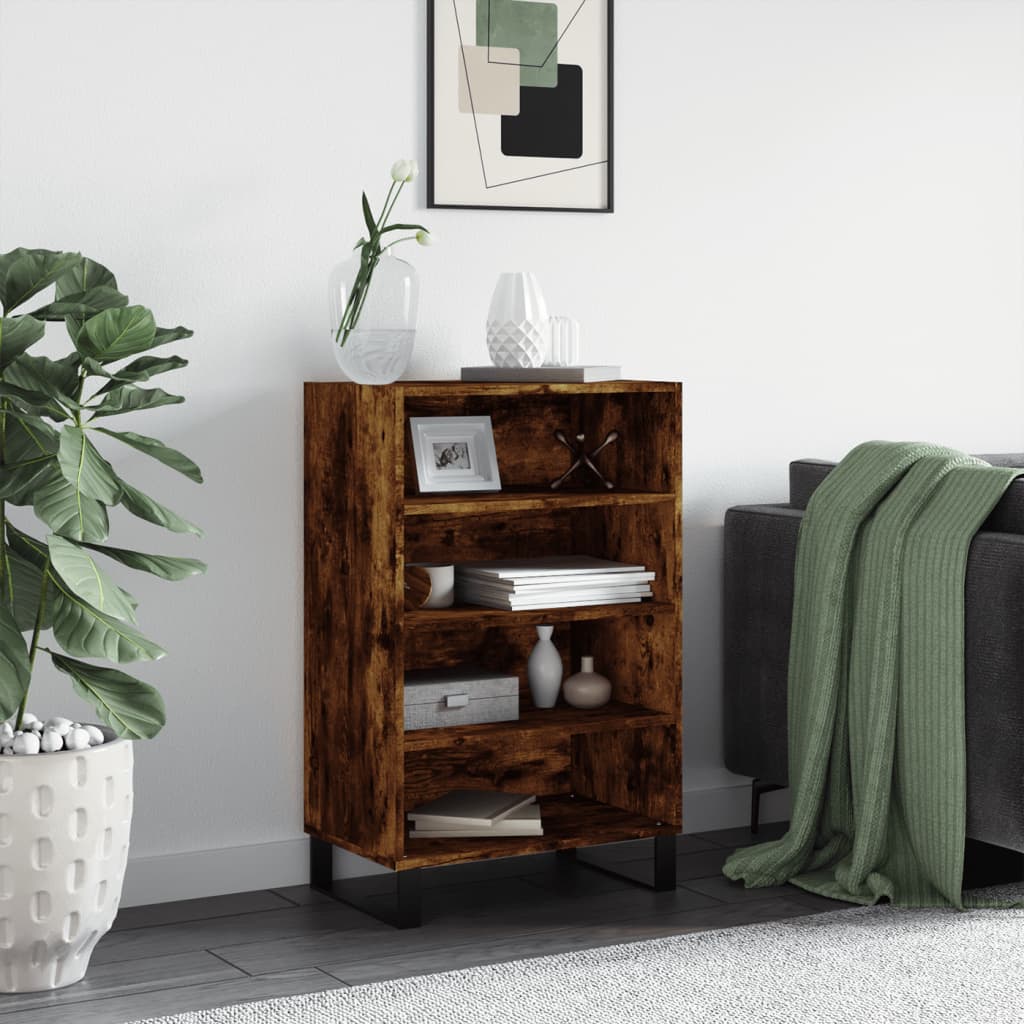 Visoka komoda boja hrasta 57 x 35 x 90 cm od konstruiranog drva