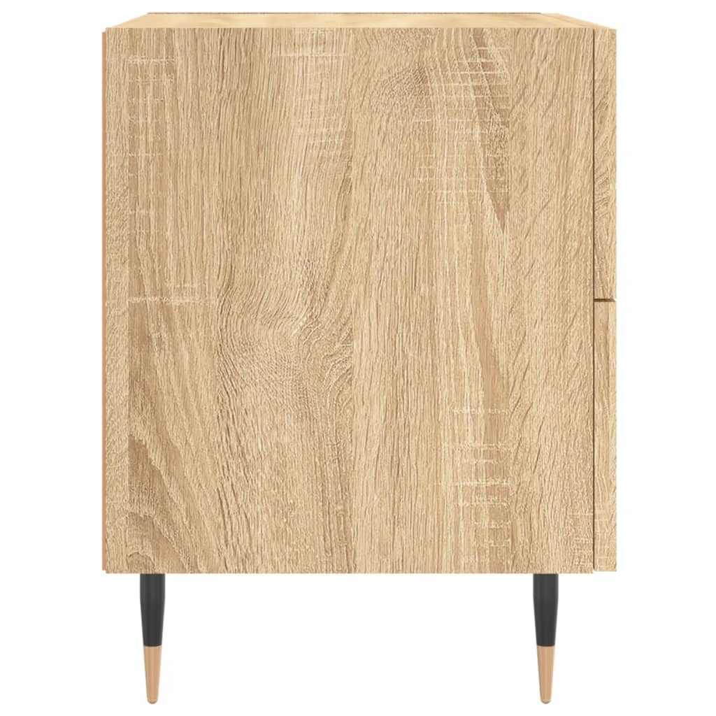 Noćni ormarić boja hrasta sonome 40x35x47,5cm konstruirano drvo