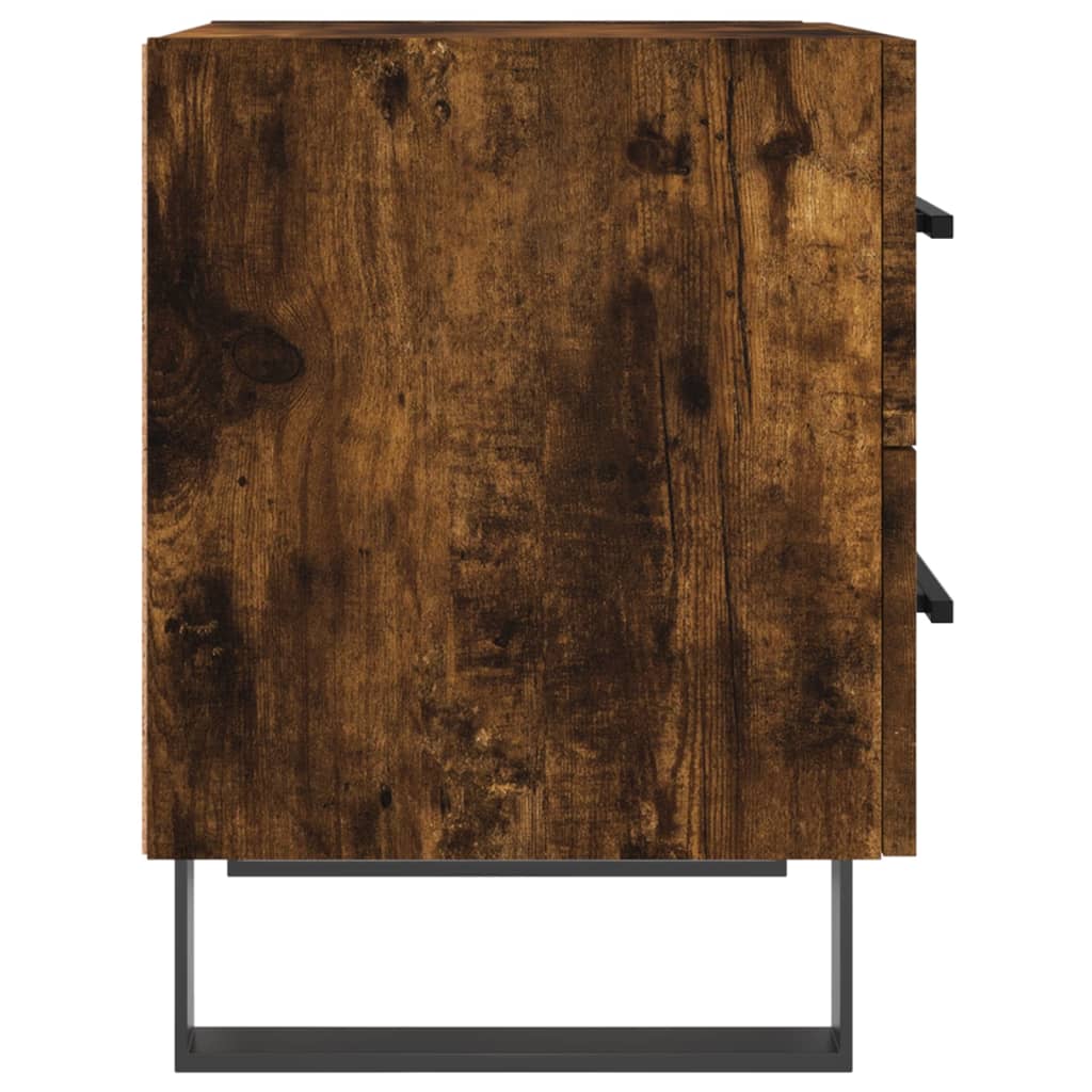 Noćni ormarići 2 kom boja hrasta 40x35x47,5cm konstruirano drvo