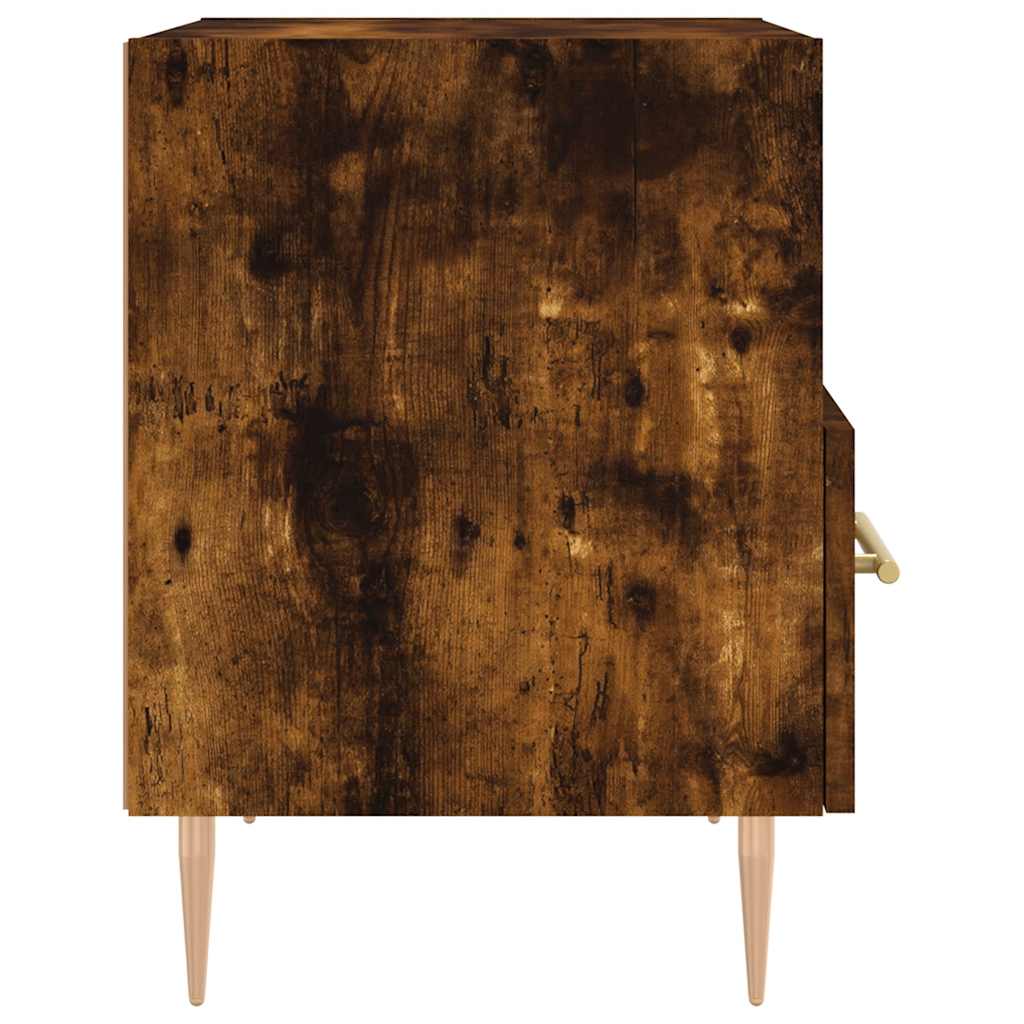 Noćni ormarići 2 kom boja hrasta 40x35x47,5cm konstruirano drvo