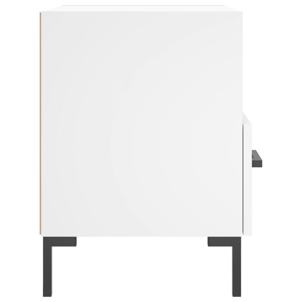 Noćni ormarići 2 kom bijeli 40x35x47,5 cm od konstruiranog drva