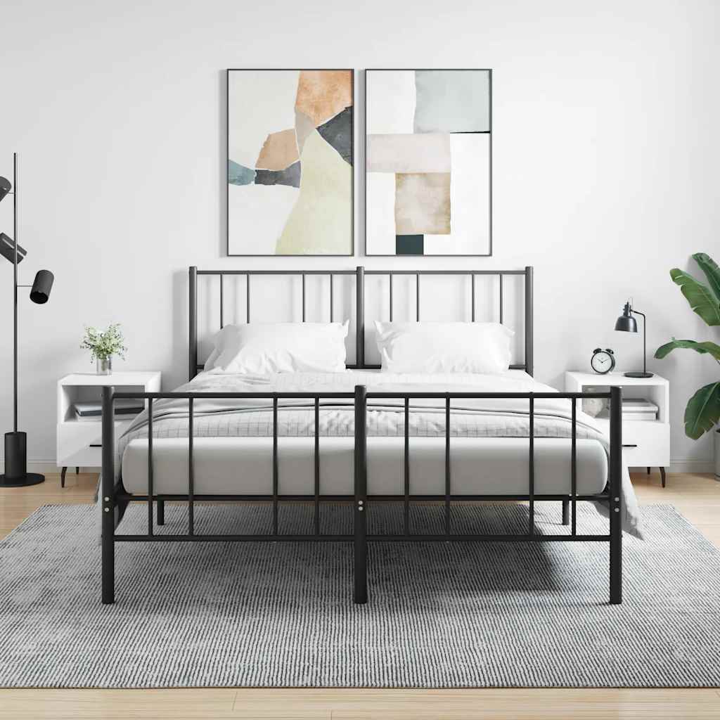 Noćni ormarići 2 kom bijeli 40x35x47,5 cm od konstruiranog drva