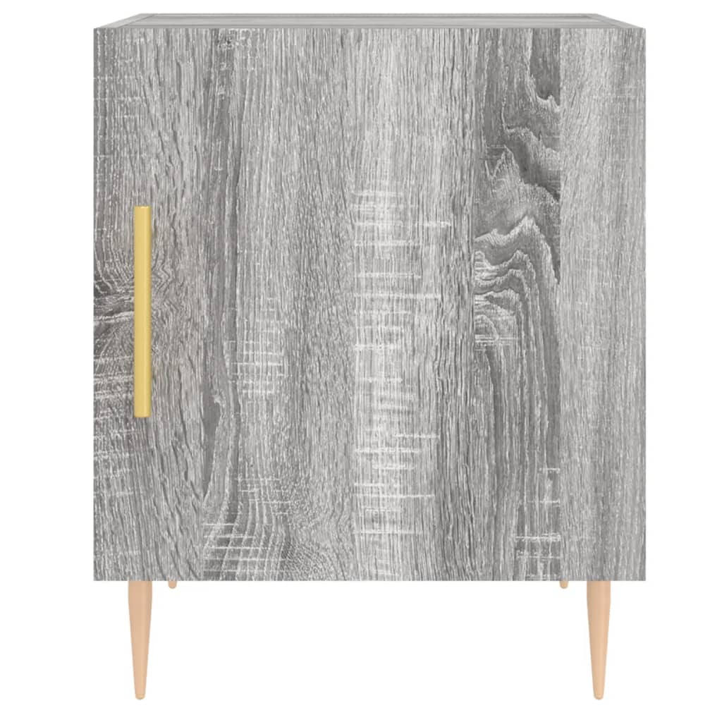 Noćni ormarić boja hrasta sonome 40x40x50 cm konstruirano drvo