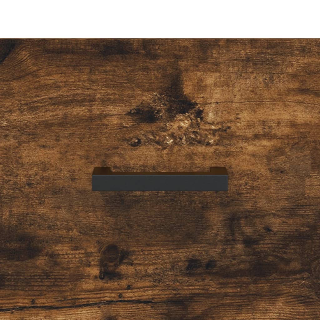 Noćni ormarić dimljeni hrast 40 x 40 x 66 cm konstruirano drvo