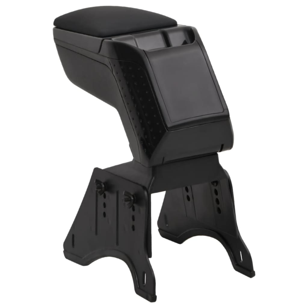 Naslon za ruke za automobil crni 13 x 33 x (33 - 53) cm ABS