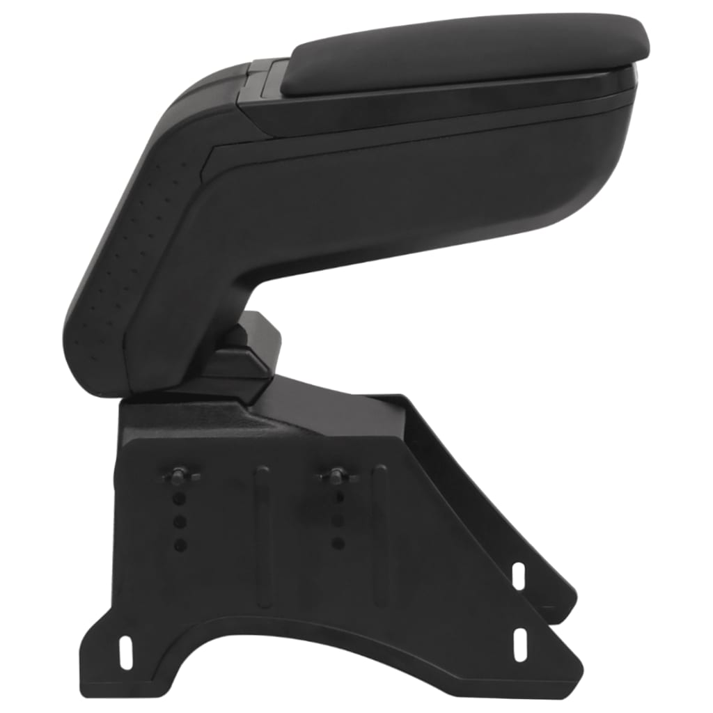 Naslon za ruke za automobil crni 14 x 30 x (32 - 48,5) cm ABS