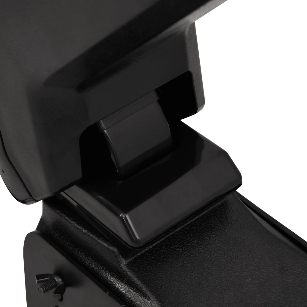Naslon za ruke za automobil crni 14 x 30 x (32 - 48,5) cm ABS