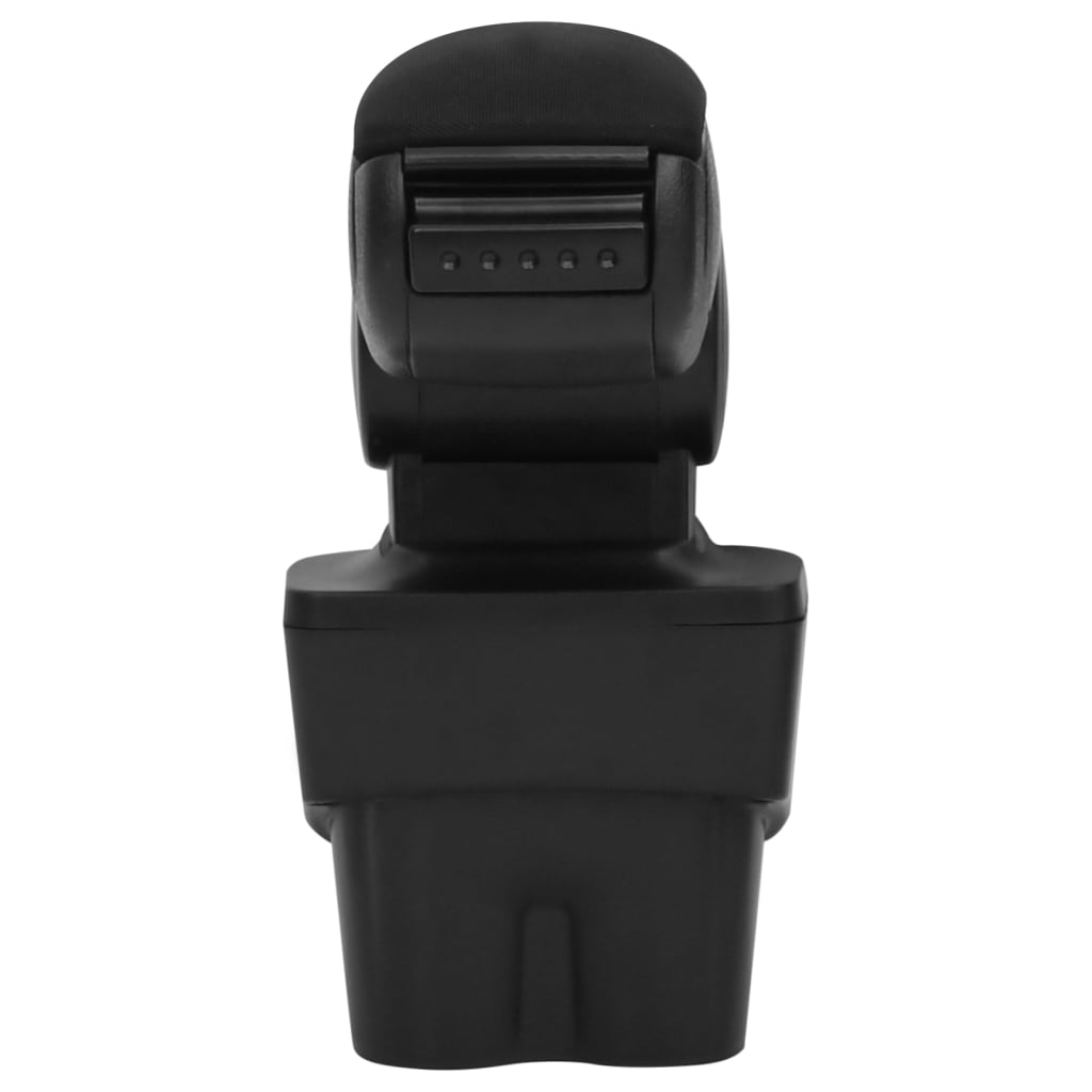 Naslon za ruke za automobil crni 17 x 32 x (35,5 - 52) cm ABS