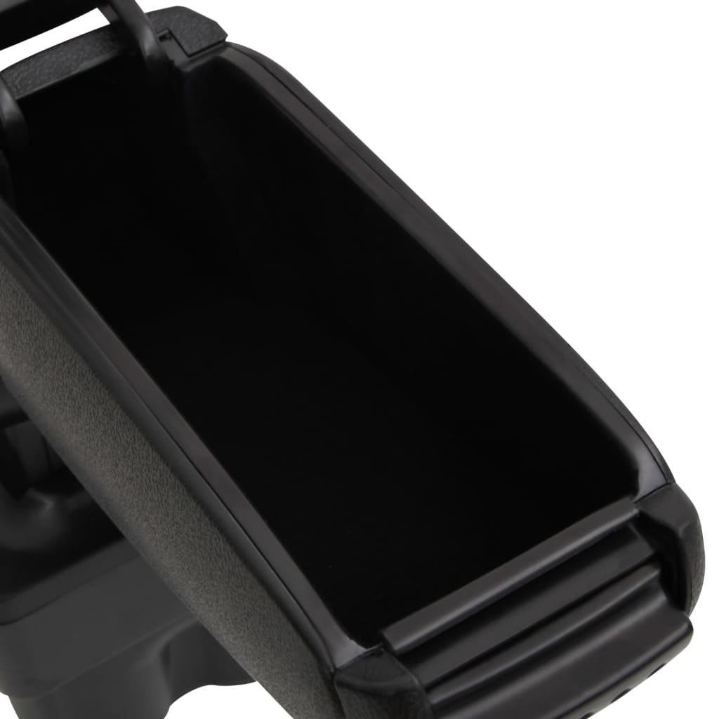 Naslon za ruke za automobil crni 17 x 32 x (35,5 - 52) cm ABS