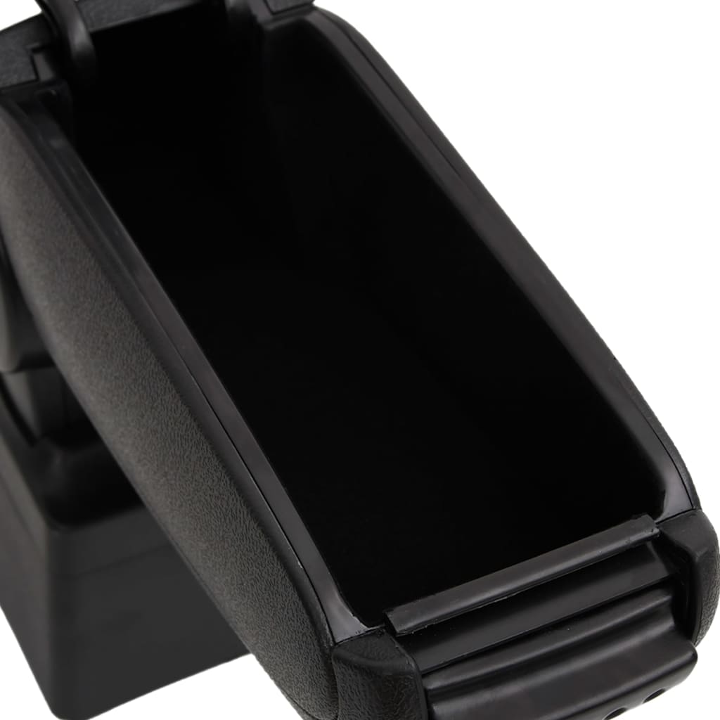Naslon za ruke za automobil crni 12 x 34 x (35 - 47) cm ABS