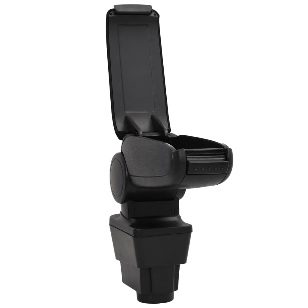 Naslon za ruke za automobil crni 11 x 35 x (32 - 49) cm ABS