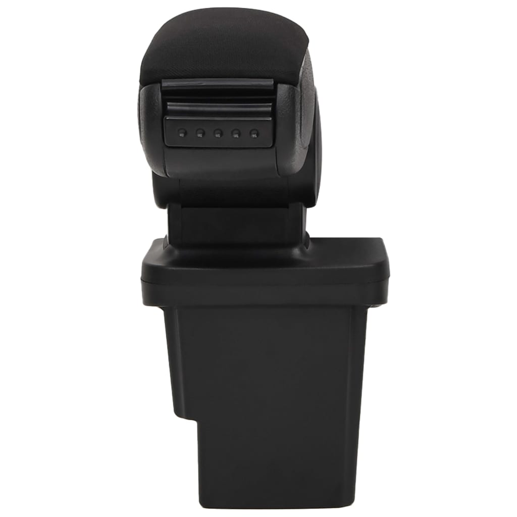 Naslon za ruke za automobil crni 17x32x(37-53) cm ABS