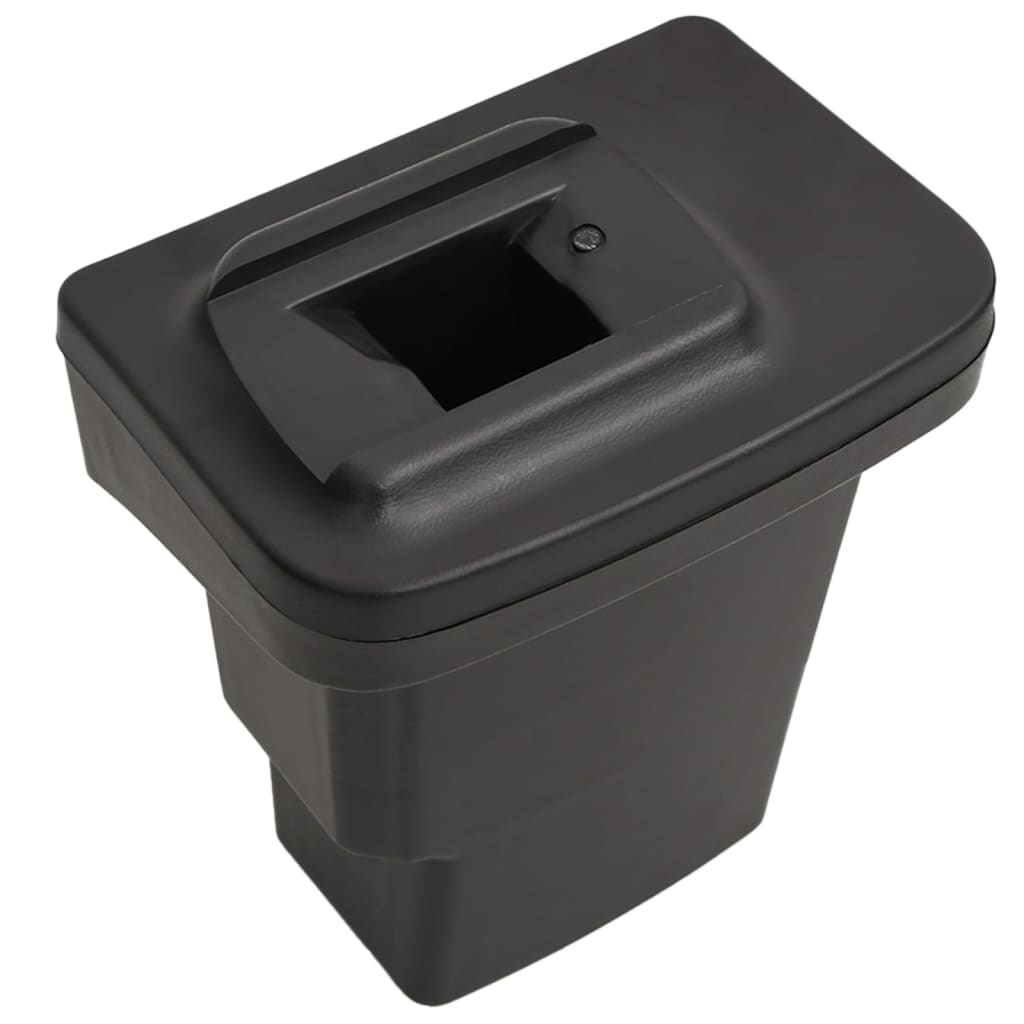 Naslon za ruke za automobil crni 17x32x(37-53) cm ABS