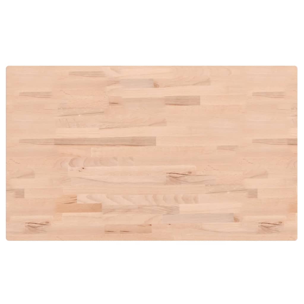 Stolna ploča 100x60x1,5 cm pravokutna od masivne bukovine