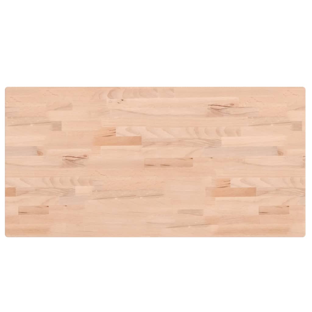 Stolna ploča 100 x 50 x 2,5 cm pravokutna od masivne bukovine