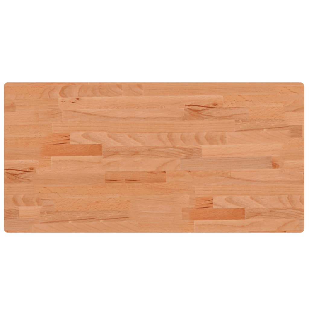 Stolna ploča 80 x 40 x 2,5 cm pravokutna od masivne bukovine