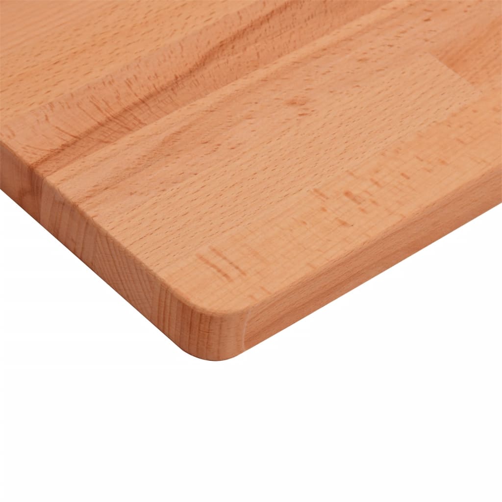 Stolna ploča 80 x 40 x 2,5 cm pravokutna od masivne bukovine